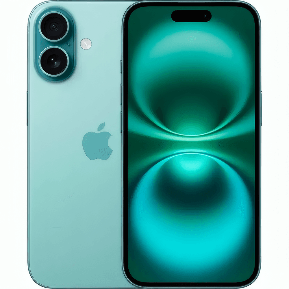 Celular Apple iPhone 16 128GB Tela Super Retina Xdr 6.1 Cam Dupla 48+12MP/12MP iOS 18 (eSIM) Teal