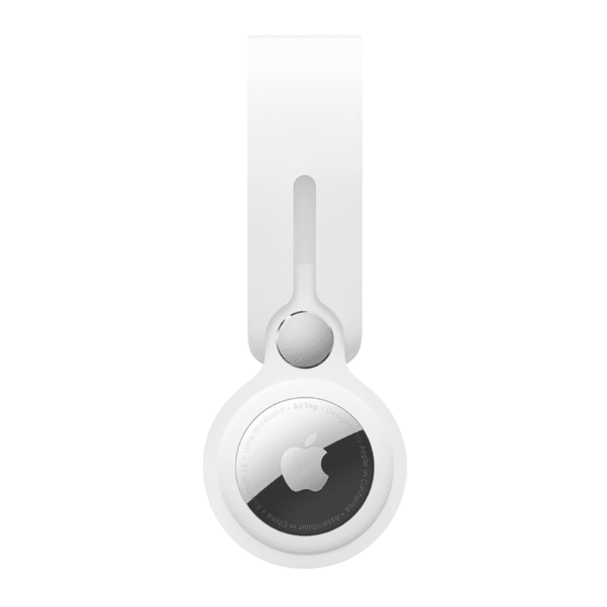 Apple Leather Loop para Airtag MX4F2ZM/A Branco