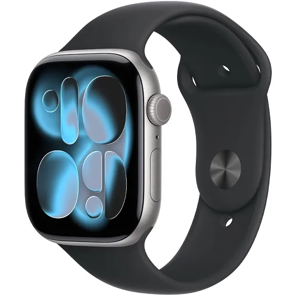 Apple Watch Serie 11 46MM MEV44LW/A Space Gray Black Sport Band M/l