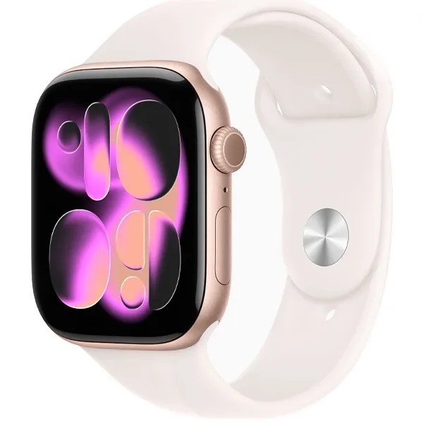 Smartwatch Apple Watch Series 11 46MM MEV64LW/A GPS Rose Gold Sport Band P/M