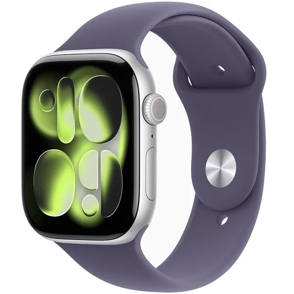 Apple Watch Serie 11 46MM MEVA4LW/A GPS Silver/purple Sport Band M/l