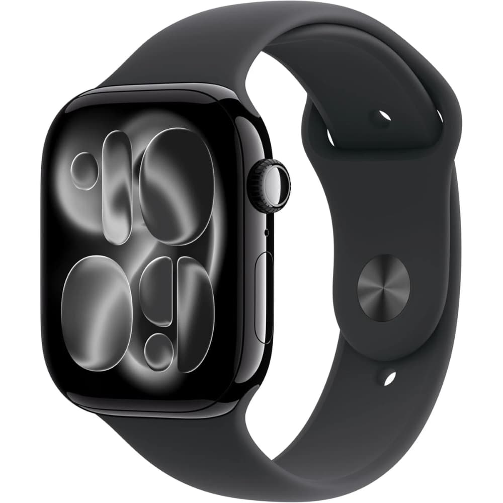 Smartwatch Apple Watch Series 11 42MM GPS - Alumínio Preto Espacial/Pulseira Esportiva Preta