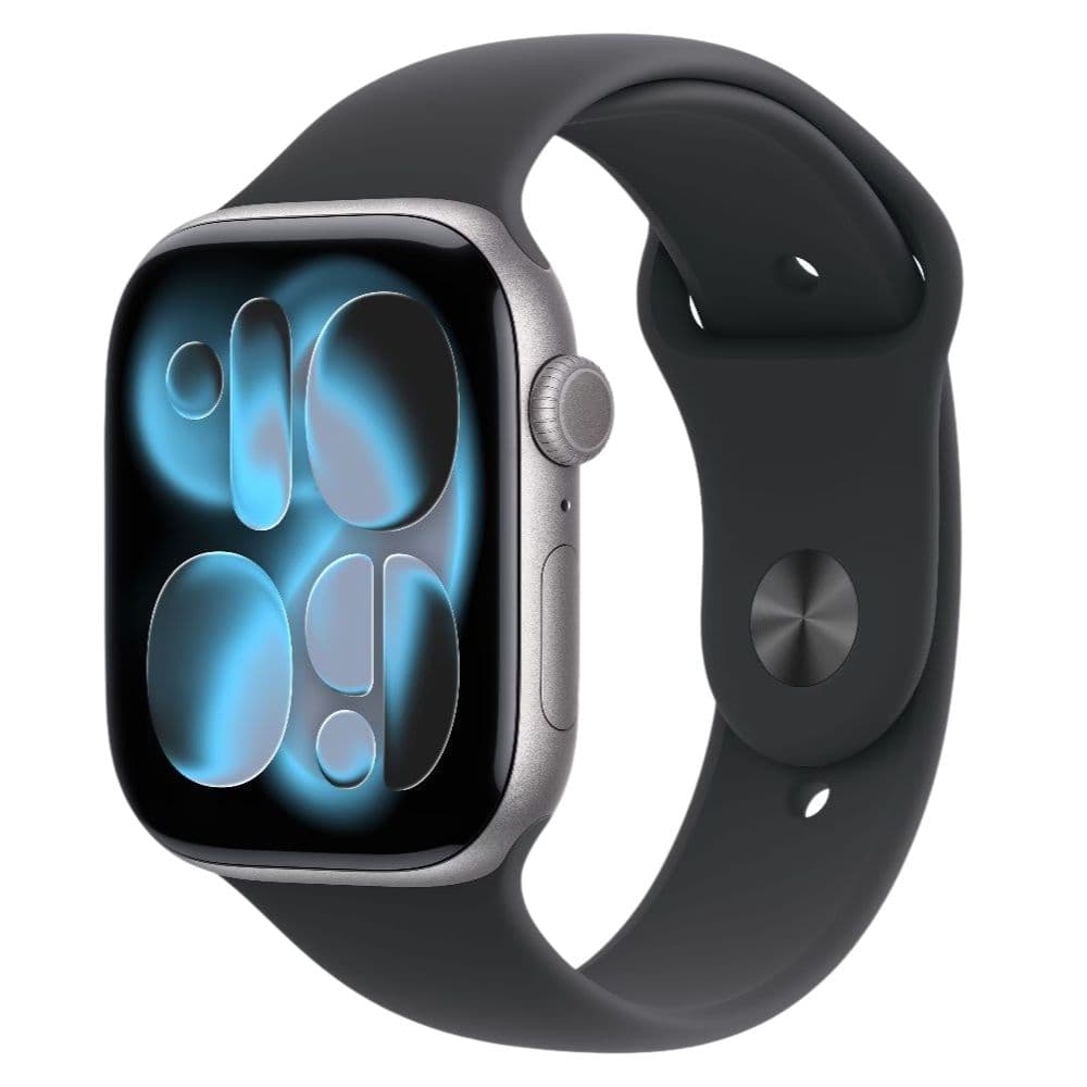 Smartwatch Apple Watch Series 11 46MM (GPS+Cellular) - Alumínio Cinza Espacial/Pulseira Esportiva Preta