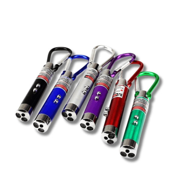 Apresentador Laser 3 Em 1 Geral com Chaveiro A Pilha 4.5V Color Mix