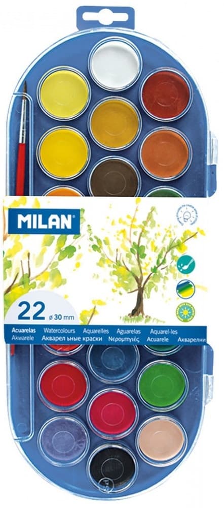 Aquarela Milan 22 Cores