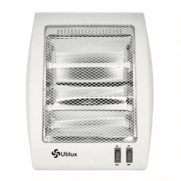 Aquecedor Elétrico Utilux 800W 2 Temperaturas 220V ~ 50Hz Branco