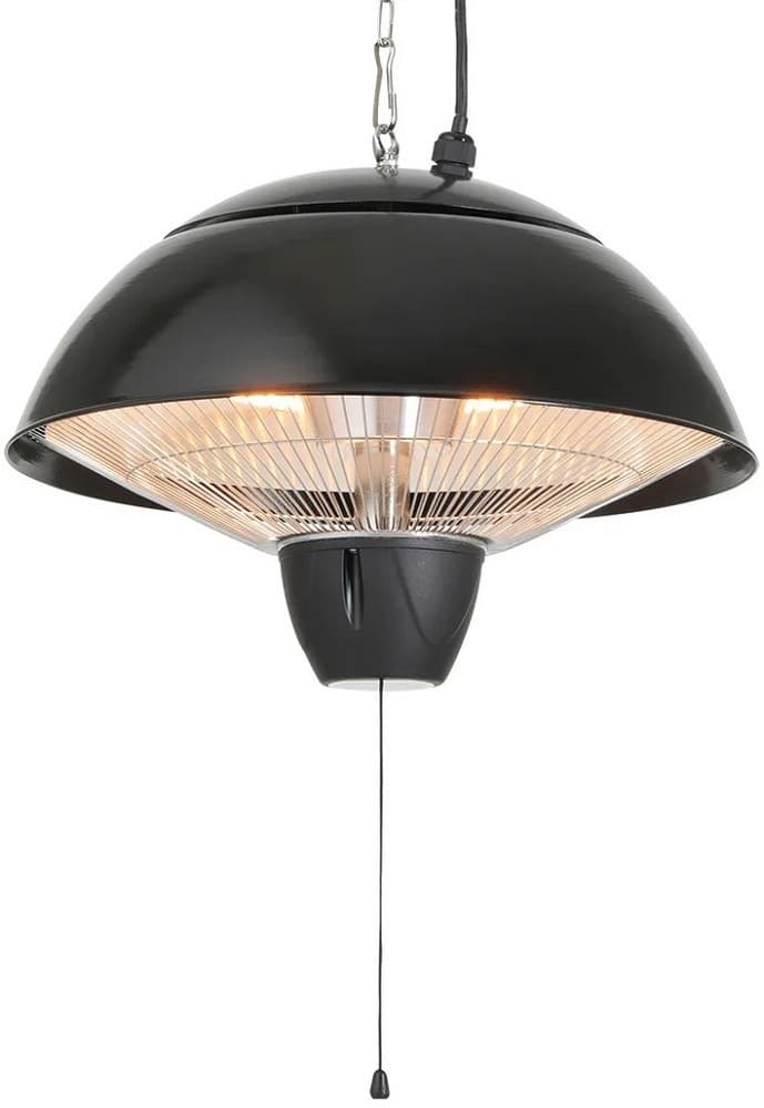Aquecedor Pendente Havso 1000W 220V Preto