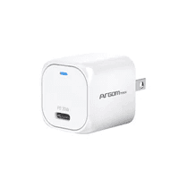 Carregador Argom Fast Charger Tipo C Arg-Ac-0110WT A00646 Branco