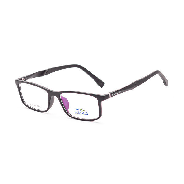 Armação para Óculos de Grau Asolo 1706 C7 Tam. 51-16-143mm - Preto