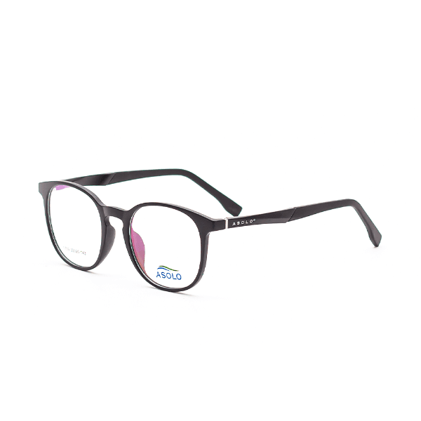 Armação para Óculos de Grau Asolo 1709 C7 Tam. 50-20-143mm - Preto