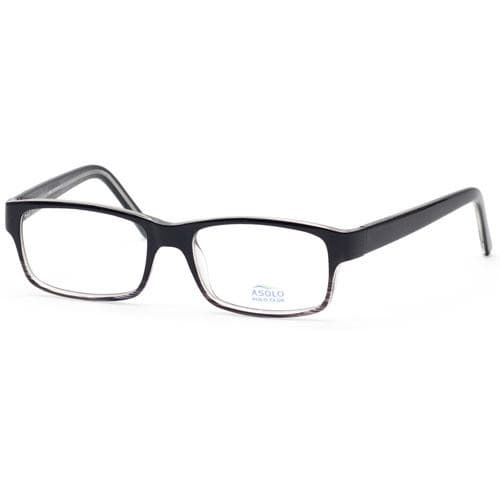 Armação para Óculos de Grau Asolo MOD.AS007 Tam. 53-18-145mm - Preto