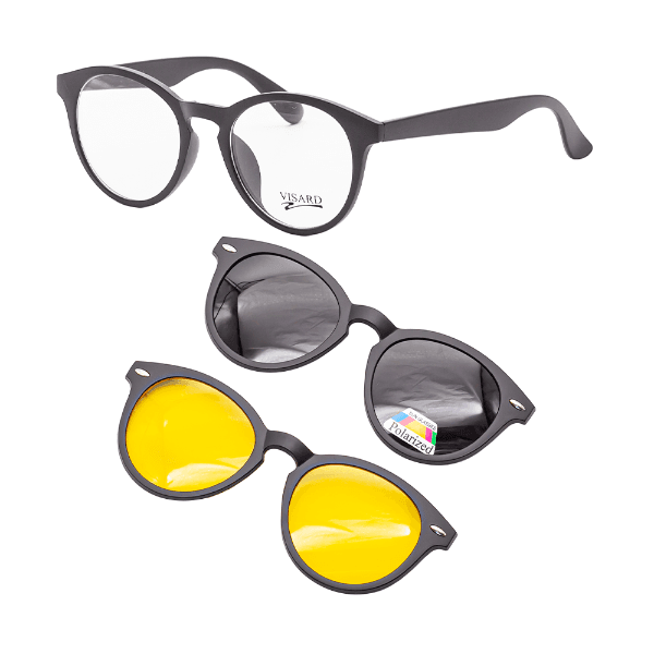 Armação para Óculos de Grau Visard Tr2205 C2 50-23-143MM Preto