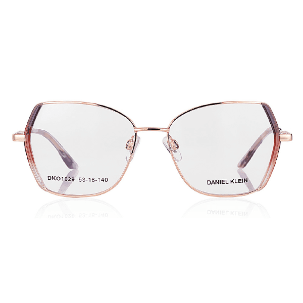 Armação para Óculos de Grau Feminino Daniel Klein Dko.1.1029-1 53-16-140MM Col 1