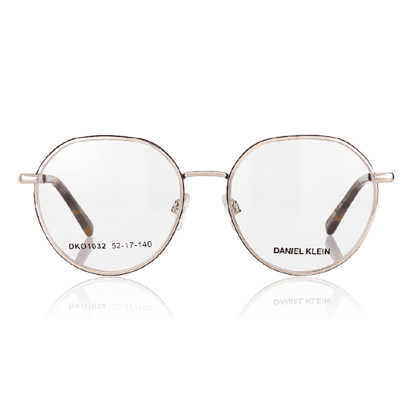 Armação para Óculos de Grau Feminino Daniel Klein Dko.1.1032-2 52-17-140MM Col 2