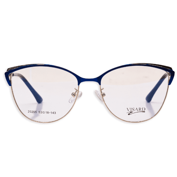 Armação para Óculos de Grau Visard 20205 53-18-143 Azul/Dourado