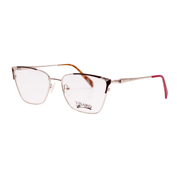 Armação para Óculos de Grau Visard Fk1121 54-16-138 C4 Dourado/Marrom