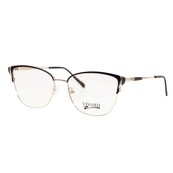 Armação para Óculos de Grau Visard Fk1582 54-16-140 C6 Animal Print/Dourado