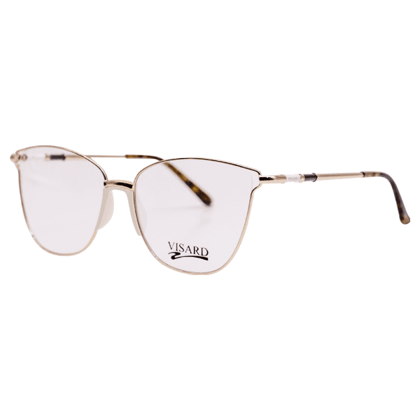 Armação para Óculos de Grau Visard Fl6009 54-15-140 C5 Dourado/Branco