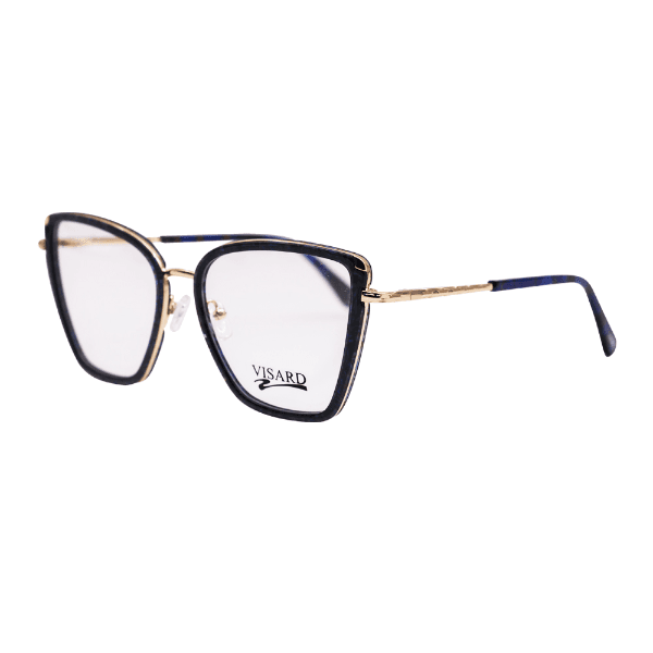 Armação para Óculos de Grau Visard Jbo1125 53-17-140 C2 Azul/Dourado
