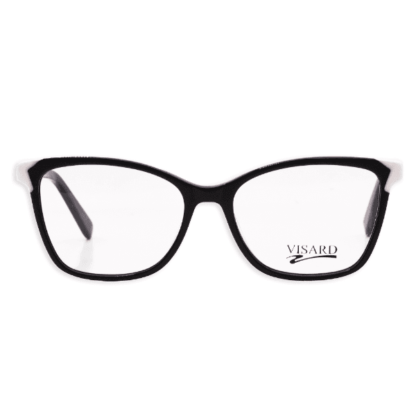 Armação para Óculos de Grau Visard Mh2284 55-18-145 Preto/Branco