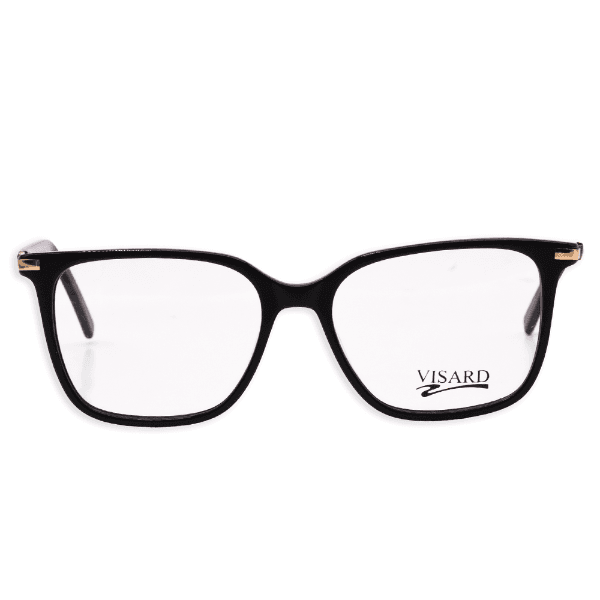 Armação para Óculos de Grau Visard Sr1015 54-19-145 C1 Preto/Dourado