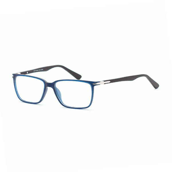 Armação para Óculos de Grau Unissex Visard 5502 C610 53-15-135mm - Azul e Preto