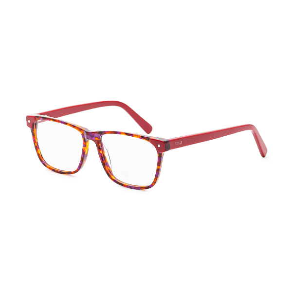 Armação para Óculos de Grau Visard 1664 C02 Tam. 53-16-140mm - Vermelho