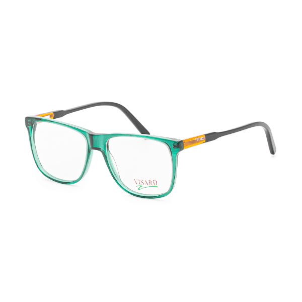 Armação para Óculos de Grau Visard A0134 C8 Tam. 54-16-140mm - Verde/Preto