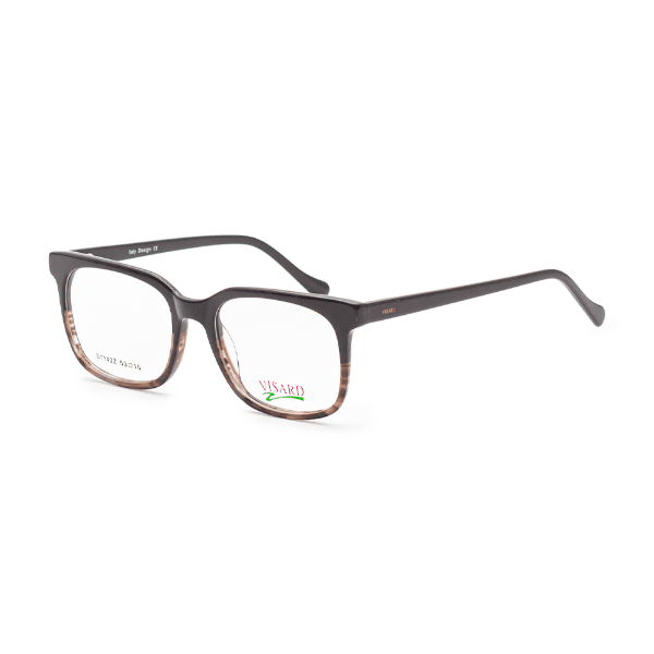 Armação para Óculos de Grau Visard B1142Z C4 Tamanho 53-18-145MM Animal Print/Preto