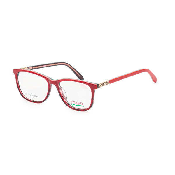 Armação para Óculos de Grau Visard B12547 C1 Tam. 52-17-140MM Vermelho