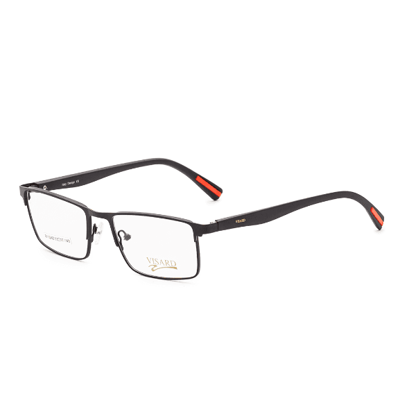 Armação para Óculos de Grau Visard B1324Z C3 Tam. 53-17-143MM Preto