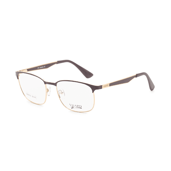 Armação para Óculos de Grau Visard B2295Z C6 Tam. 52-18-140MM Dourado/Marrom