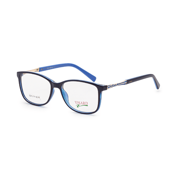Armação para Óculos de Grau Visard B2316-TR C8 Tam. 52-18-145mm - Azul e Preto