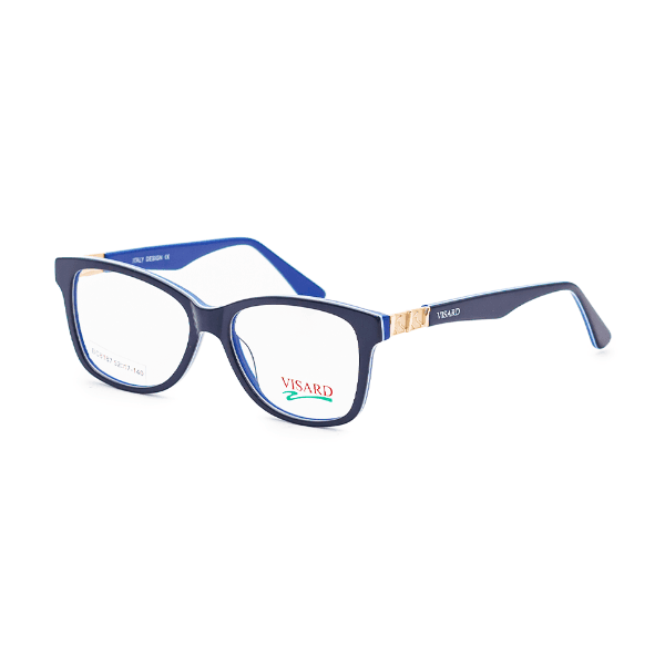 Armação para Óculos de Grau Visard Bc8187 C4 Tam. 52-17-140MM Azul