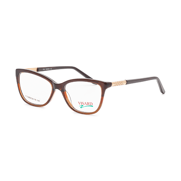 Armação para Óculos de Grau Visard Bc8202 C5 Tam. 54-18-140MM Marrom