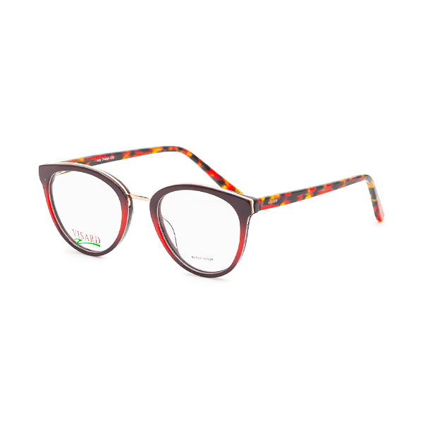 Armação para Óculos de Grau Visard BF7019 C1 Tam. 50-21-138mm - Vermelho