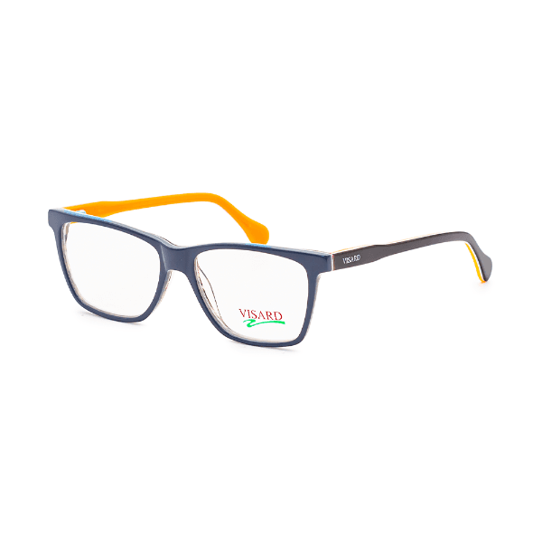 Armação para Óculos Visard Co5266 Col.04 Tam. 56-16-140MM Preto/Azul/Laranja