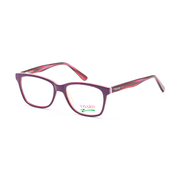 Armação para Óculos Visard Co5866 Col03 Tam. 53-17-140MM Roxo/Rosa
