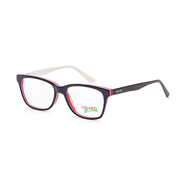 Armação para Óculos de Grau Visard CO5866 COL.04 Tam. 53-17-140mm - Azul/Preto
