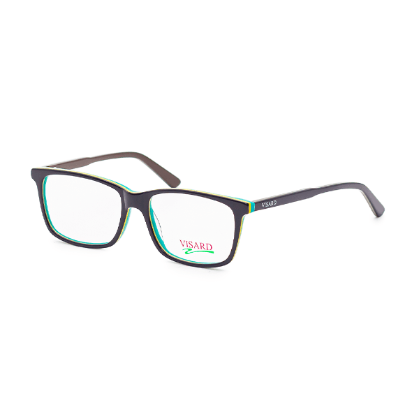Armação para Óculos de Grau Visard Co5873 Col.02 Tam. 55-17-140MM Azul/Verde