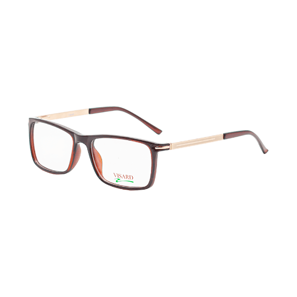 Armação para Óculos de Grau Visard Dc7043 C.1 Tam. 54-18-140MM Marrom/Rosa Ouro