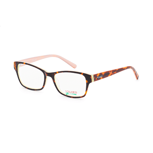 Armação para Óculos de Grau Visard F1109 C503 Tamanho 51-16-130MM Animal Print