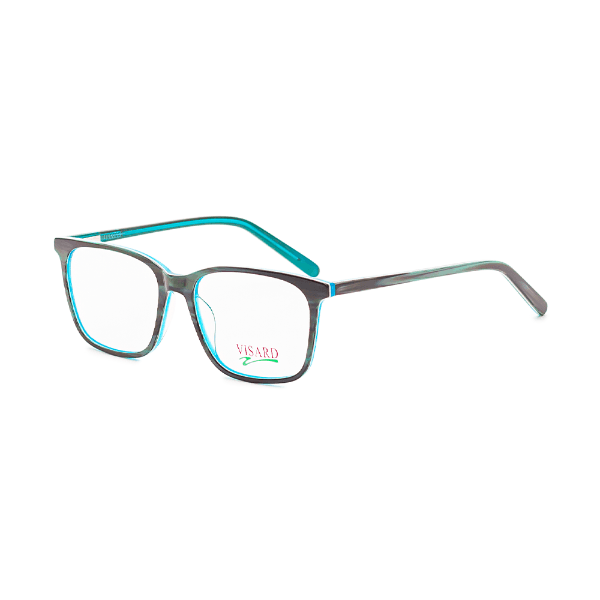 Armação para Óculos de Grau Visard HD106 C2 Tam. 53-16-140mm - Azul/Preto