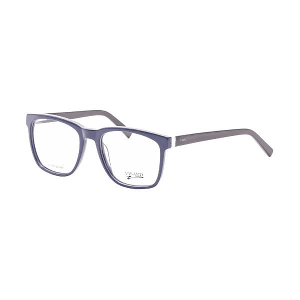 Armação para Óculos de Grau Visard Jl9179 C4 58-19-145 Mm Azul/Preto