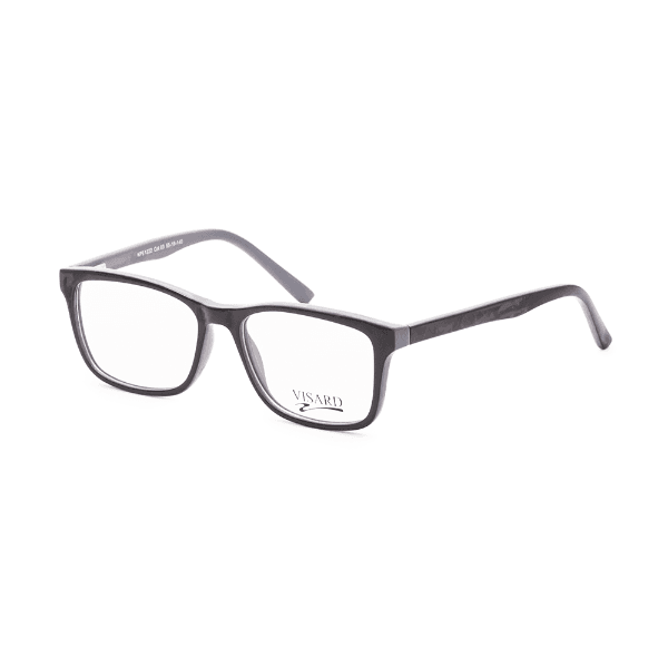 Armação para Óculos de Grau Visard KPE1222 C3 Tam. 55-18-140mm - Cinza/Preto