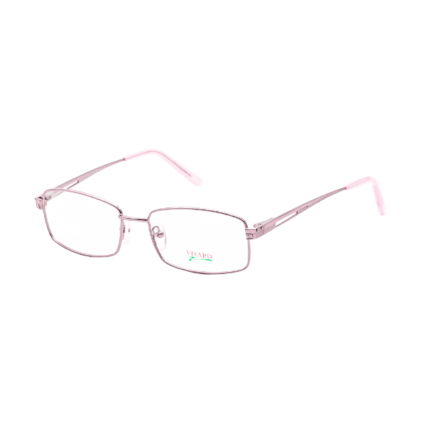 Armação para Óculos de Grau Visard Mod.1042 Col.001 Tam. 52-16-135MM Rosa