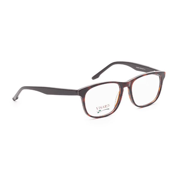 Armação para Óculos de Grau Visard MOD.7007 COL.02 Tam. 52-16-140mm - Animal Print/Marrom