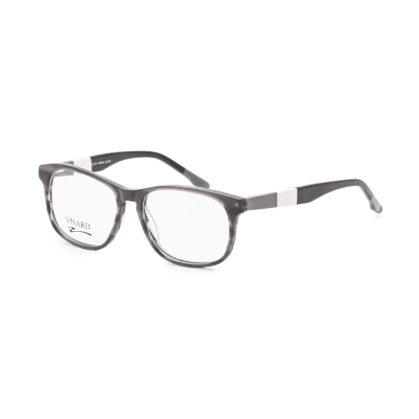Armação para Óculos de Grau Visard MOD.7007 COL.03 Tam. 52-16-140mm - Animal Print/Cinza