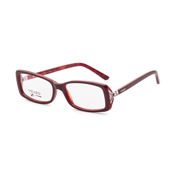 Armação para Óculos de Grau Visard Mod.7013 Col2 Tam. 54-16-135MM - Vermelho