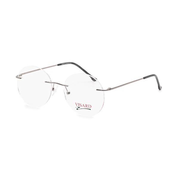 Armação para Óculos de Grau Visard MOD.7016 Col.02 Tamanho 50-18-140mm - Prata